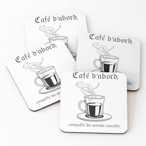 Item preview, Conquest Coffee designed and sold by FrenchRomani.