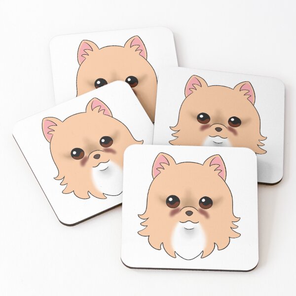 Item preview, Cream Pomeranian White Chin Tear Stains designed and sold by OliRoseArt.