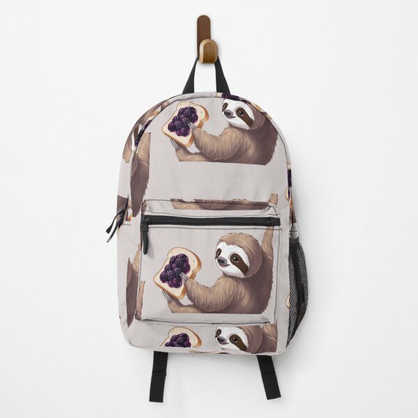 Item preview, Kawaii Sloth with Jelly Sandwich designed and sold by All Creative Designer.