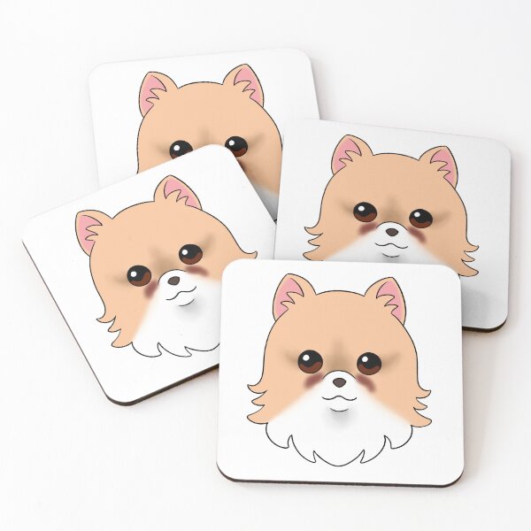 Item preview, Cream Pomeranian White Snout Tear Stains designed and sold by OliRoseArt.