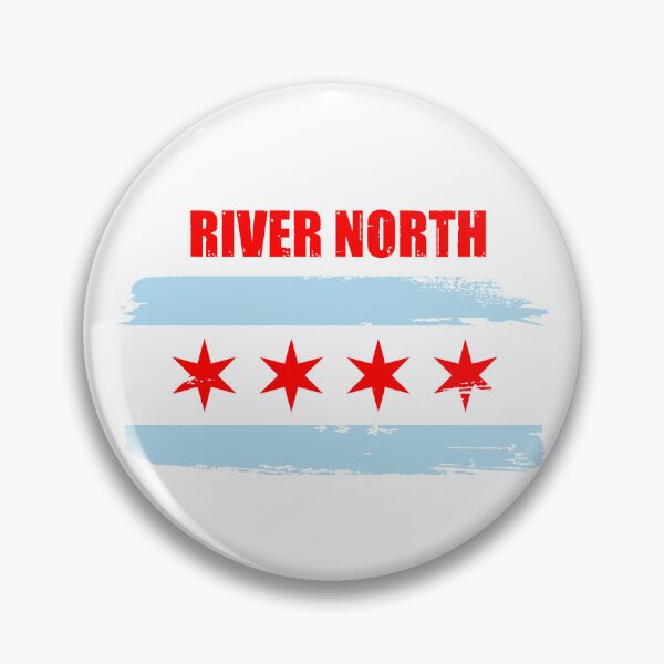 Item preview, River North Chicago, Illinois designed and sold by ChicagoTees.