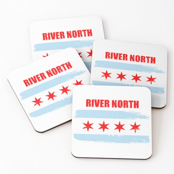 Item preview, River North Chicago, Illinois designed and sold by ChicagoTees.