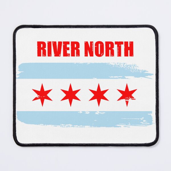 Item preview, River North Chicago, Illinois designed and sold by ChicagoTees.