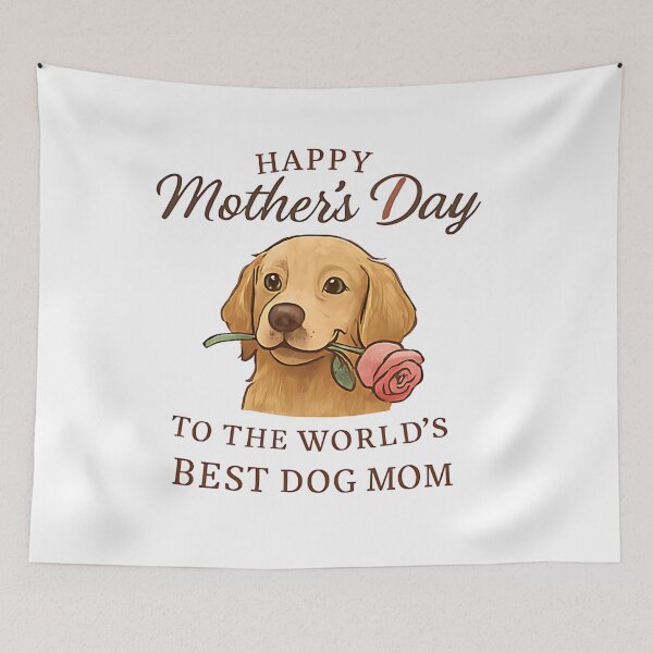 Item preview, Happy Mother’s Day To The World’s Best Dog Mom designed and sold by saloui.