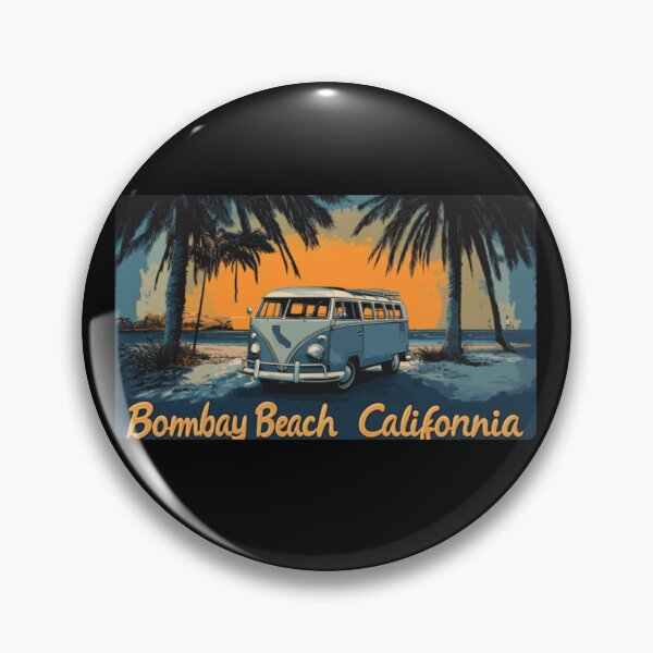 Item preview, Bombay Beach California Retro Van  designed and sold by MojaveTradePost.