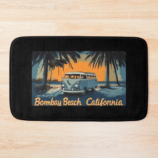 Item preview, Bombay Beach California Retro Van  designed and sold by MojaveTradePost.
