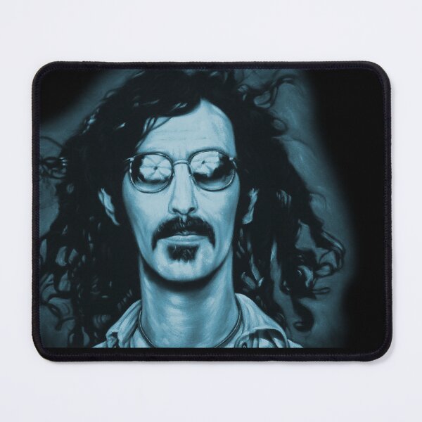 Item preview, Frank Zappa, oil on velvet by artist Jorge Torrones version2 designed and sold by velvetify.com.