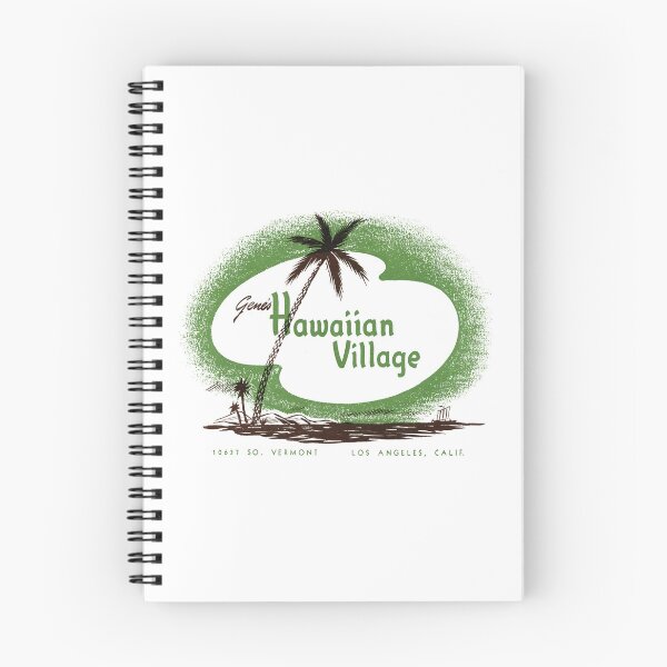 Item preview, Vintage Gene's Hawaiian Village - Los Angeles, California designed and sold by QuayTradingCo.