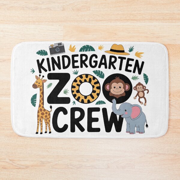 Item preview, Kindergarten Zoo Crew Cute Animal Safari Field Trip Shirt designed and sold by Suwit Thiamtanong.
