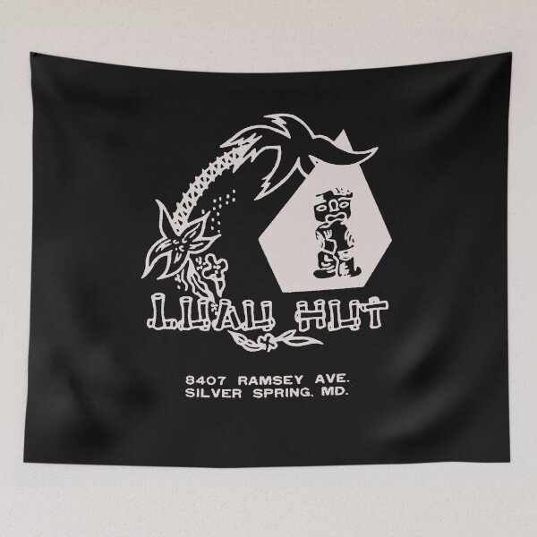 Item preview, Vintage Luau Hut - Silver Spring, Maryland designed and sold by QuayTradingCo.