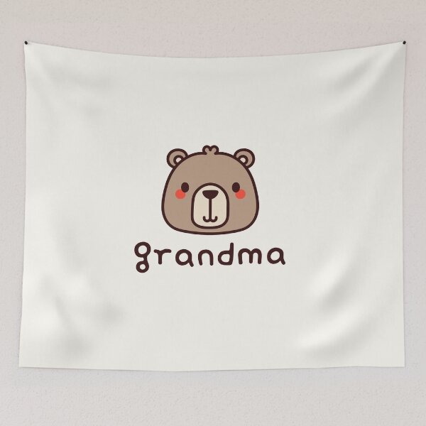 Item preview, Grandma - Nana Bear - Family Reunion designed and sold by patternjp.
