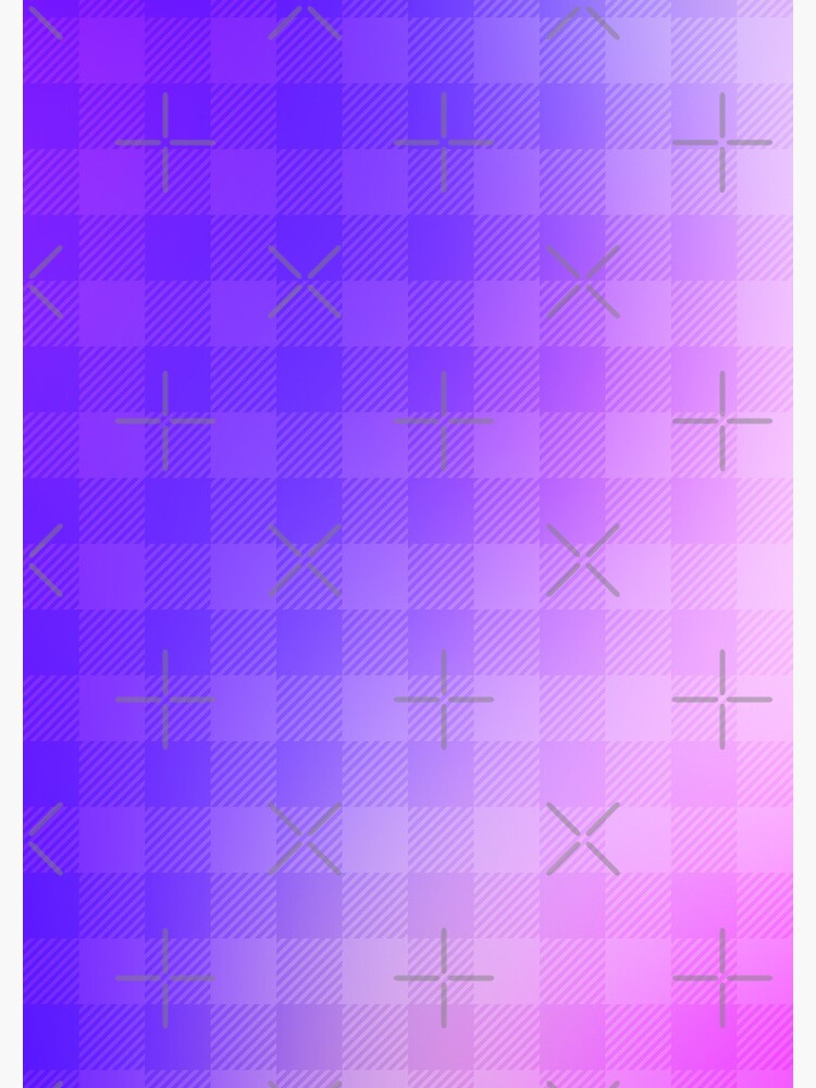 Thumbnail 3 of 3, Journal, Fun Purpley Color Buffalo Gradient Great For Journaling & Stickers designed and sold by K9ish.