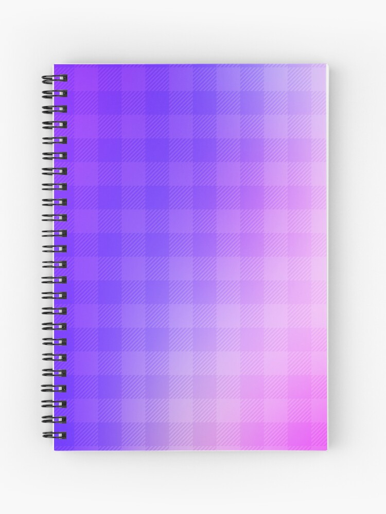Thumbnail 1 of 3, Journal, Fun Purpley Color Buffalo Gradient Great For Journaling & Stickers designed and sold by K9ish.