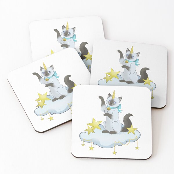 Item preview, DREAMY CATICORN ON A CLOUD designed and sold by wildspirit50.