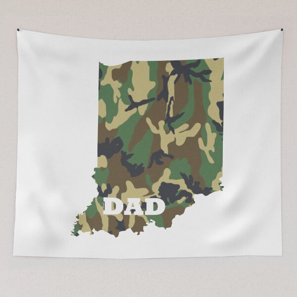 Item preview, Indiana Dad Camo Design designed and sold by PhilbonianDezin.