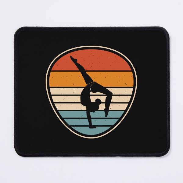 Item preview, Gymnast Retro Art Gymnastics Sport Design designed and sold by Back2Collage.