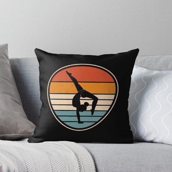 Item preview, Gymnast Retro Art Gymnastics Sport Design designed and sold by Back2Collage.