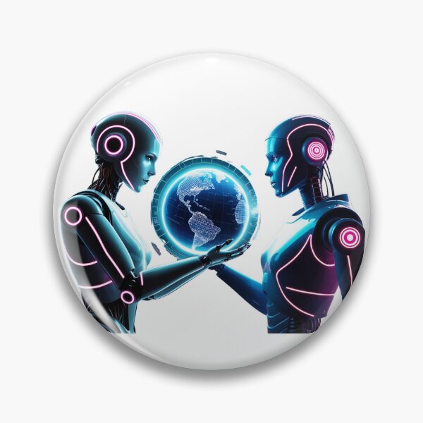 Item preview, Futuristic robots designed and sold by RAA-Logo-Image.