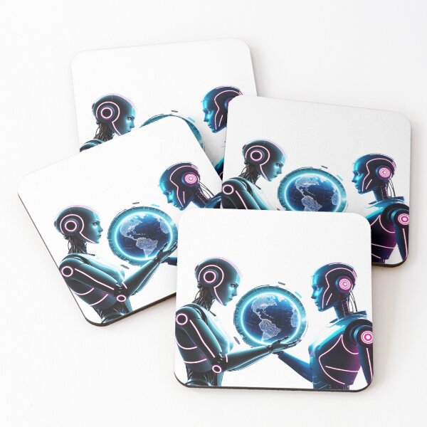 Item preview, Futuristic robots designed and sold by RAA-Logo-Image.