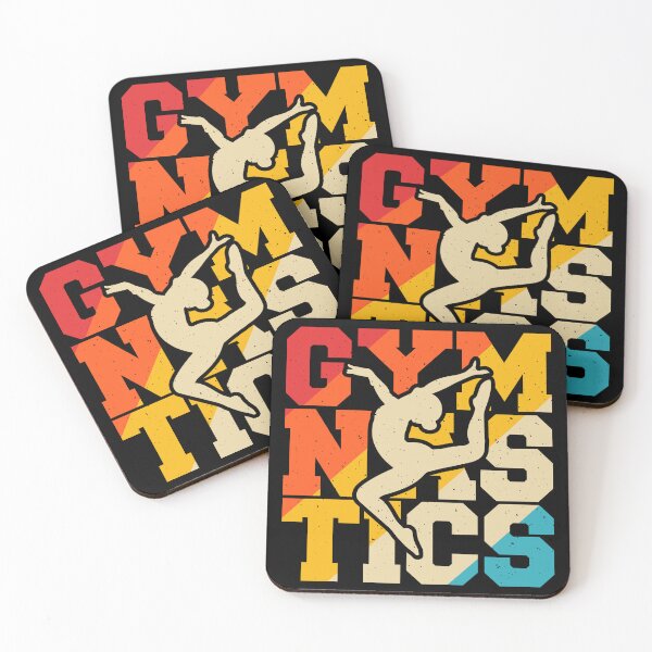 Item preview, Gymnast Retro Art Gymnastics Sport Design designed and sold by Back2Collage.