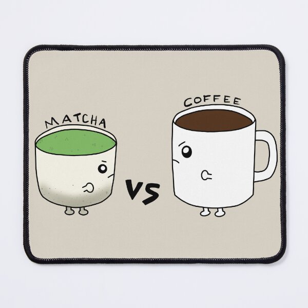 Item preview, Matcha vs. Coffee designed and sold by SweetlyStudios.