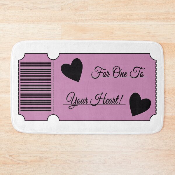 Item preview, Heart Ticket - For One To Your Heart designed and sold by SquirrelsStore.