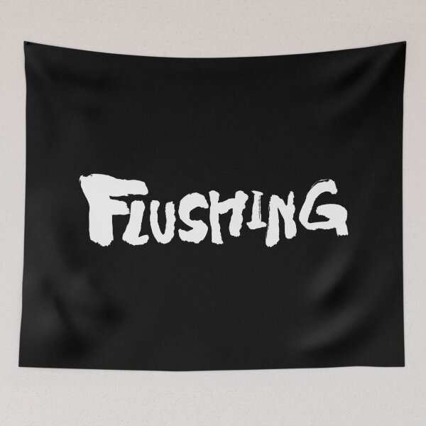 Item preview, The name of New York locations Series "Flushing" by Taisan's Calligraphy designed and sold by TaisanNYC.