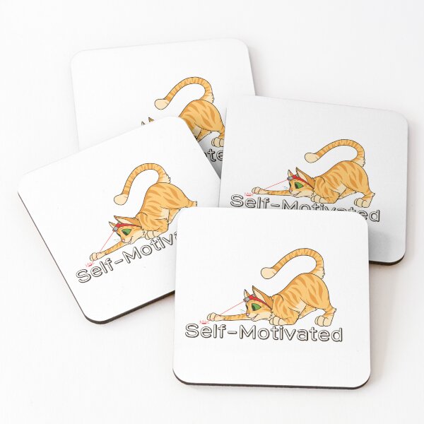 Item preview, Self-Motivated Cat designed and sold by Lamplight-Art.