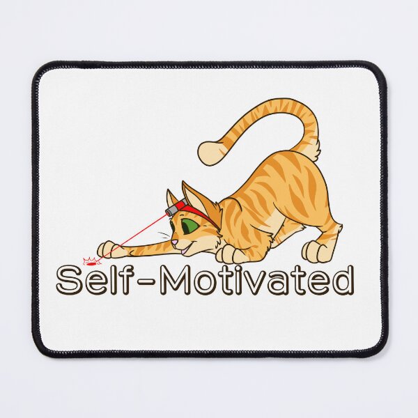 Item preview, Self-Motivated Cat designed and sold by Lamplight-Art.