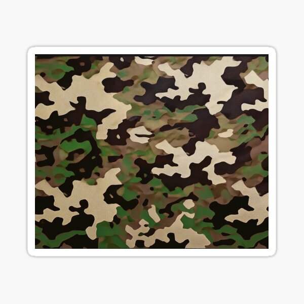 Camouflage - Raloel  Sticker