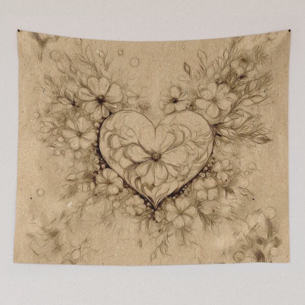 Item preview, Vintage Valentine Artwork designed and sold by Anas Arts.