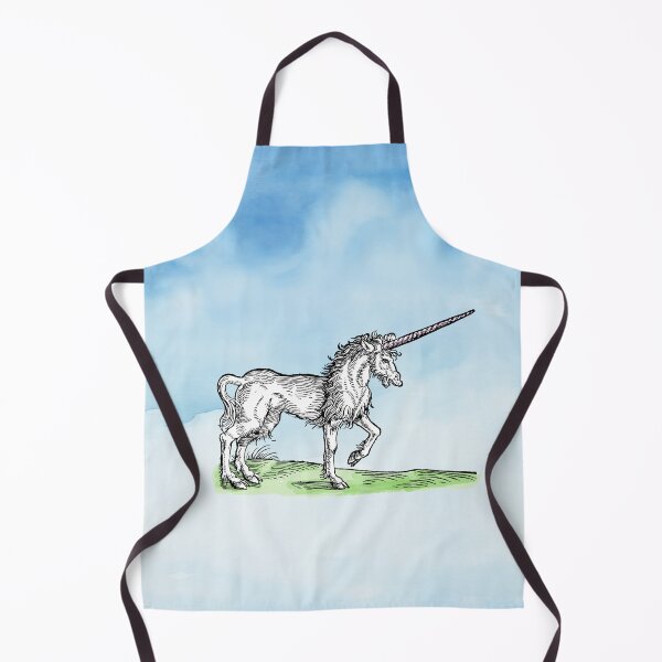 Item preview, Hand Colored Engraving of Renaissance Unicorn designed and sold by Pixelchicken.