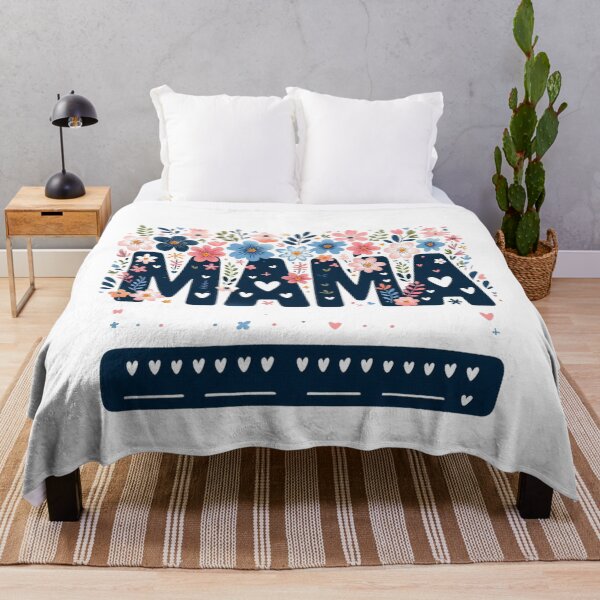 Item preview, Mama Floral Heart – Boho Chic Mom Design designed and sold by JenniferCreaArte .