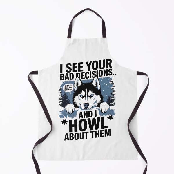 Artikelvorschau, Judgmental Husky - Warum kein zweites Abendessen? entworfen und verkauft von WildlifeInc.