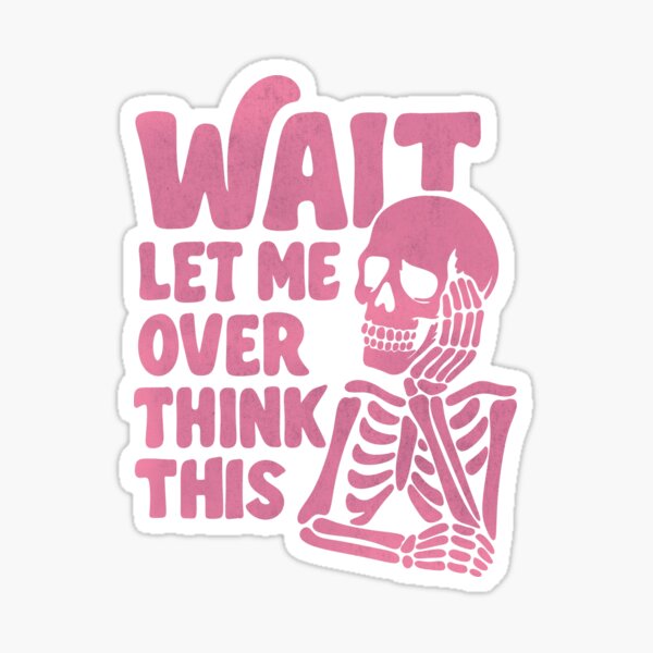 Item preview, Wait. Let me overthink this. Skeleton designed and sold by Jess.a.creates.