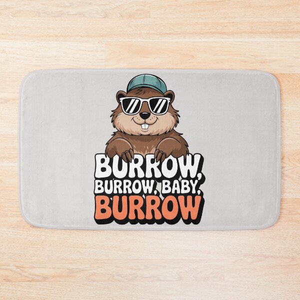Item preview, Cute Groundhog Burrow Baby Pun Artwork designed and sold by WildlifeInc.