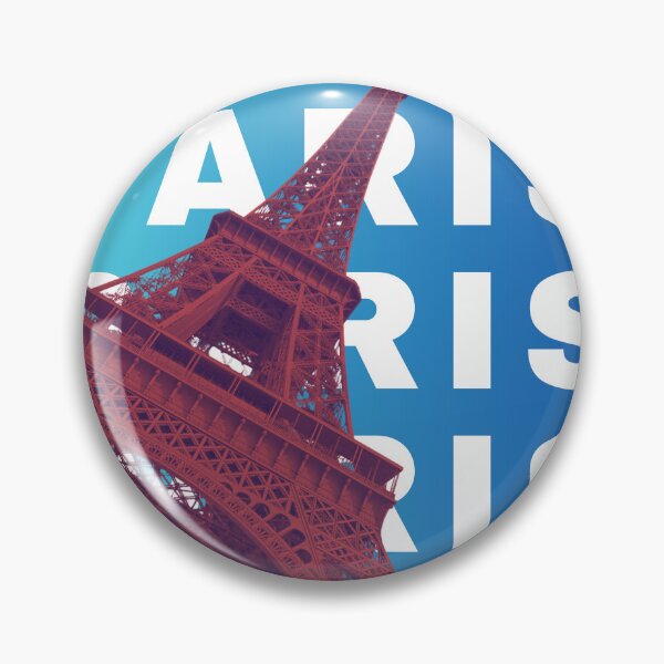 Item preview, Paris in Gradient Blue  designed and sold by AnimaliaStar.