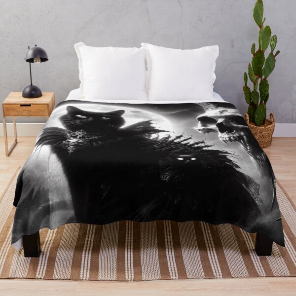 Item preview, Dark Goth Cat Art designed and sold by TheDarkWardrobe.