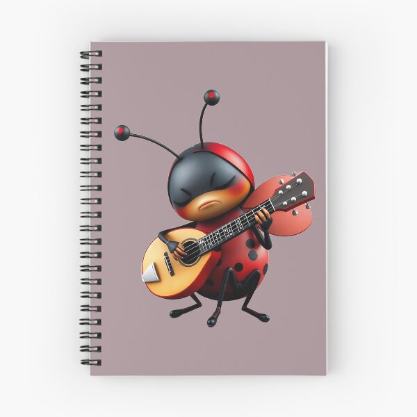 Item preview, Adorable Ladybug Playing Mandolin designed and sold by Artbellachi.