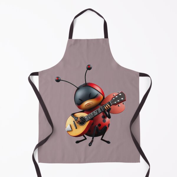 Item preview, Adorable Ladybug Playing Mandolin designed and sold by Artbellachi.