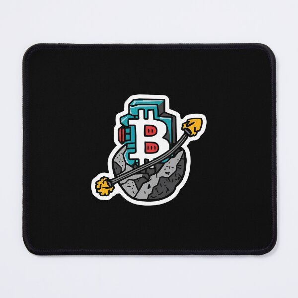 Item preview, Bitcoin Minimal Waves Crypto Energy Flow designed and sold by RadDeck.