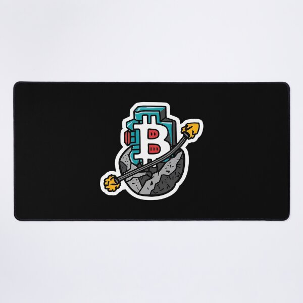 Item preview, Bitcoin Minimal Waves Crypto Energy Flow designed and sold by RadDeck.