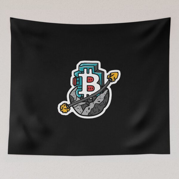 Item preview, Bitcoin Minimal Waves Crypto Energy Flow designed and sold by RadDeck.