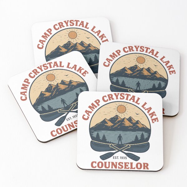 Item preview, Camp Crystal Lake - Vintage Summer Camp Horror Adventure Design designed and sold by Feliciaackenzie.