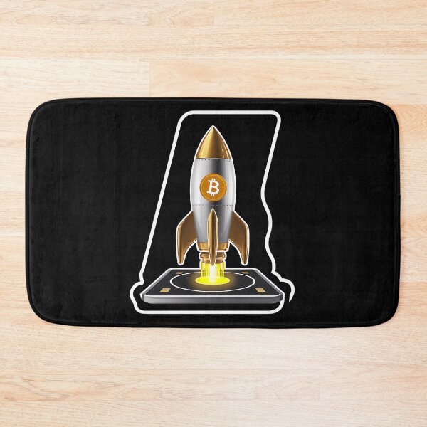 Item preview, Bitcoin Echo Minimalist Soundwave Vibes designed and sold by RadDeck.