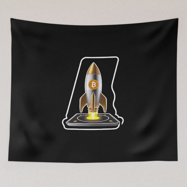 Item preview, Bitcoin Echo Minimalist Soundwave Vibes designed and sold by RadDeck.