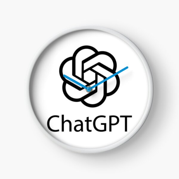 Item preview, horloge de chat gpt designed and sold by braeden-michael.