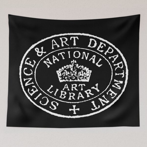 Item preview, V& A National Art Library, 19th Century Book Stamp designed and sold by Pixelchicken.