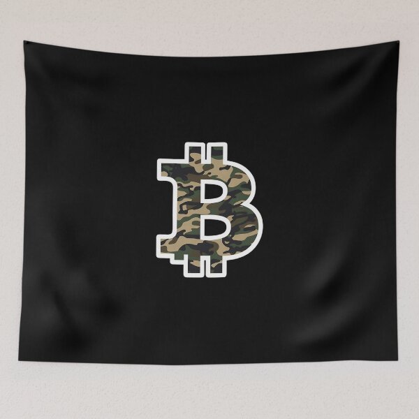 Item preview, Bitcoin Essence Minimalist Crypto Spirit designed and sold by RadDeck.