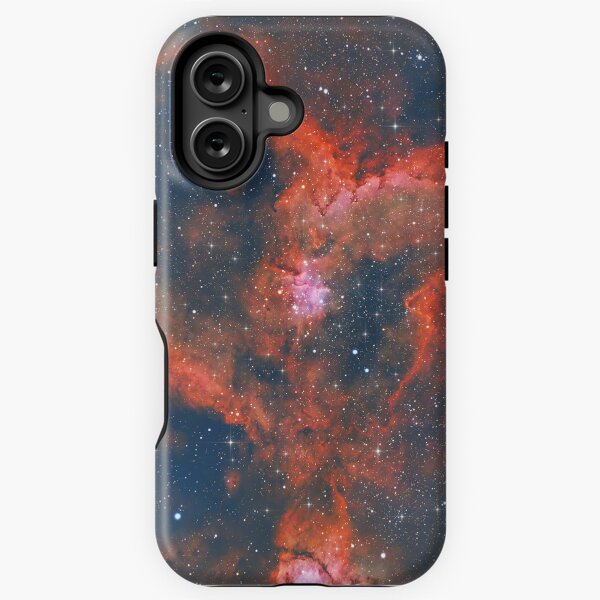 Heart and Fish Head Nebulae iPhone Tough Case